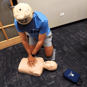 CPR training